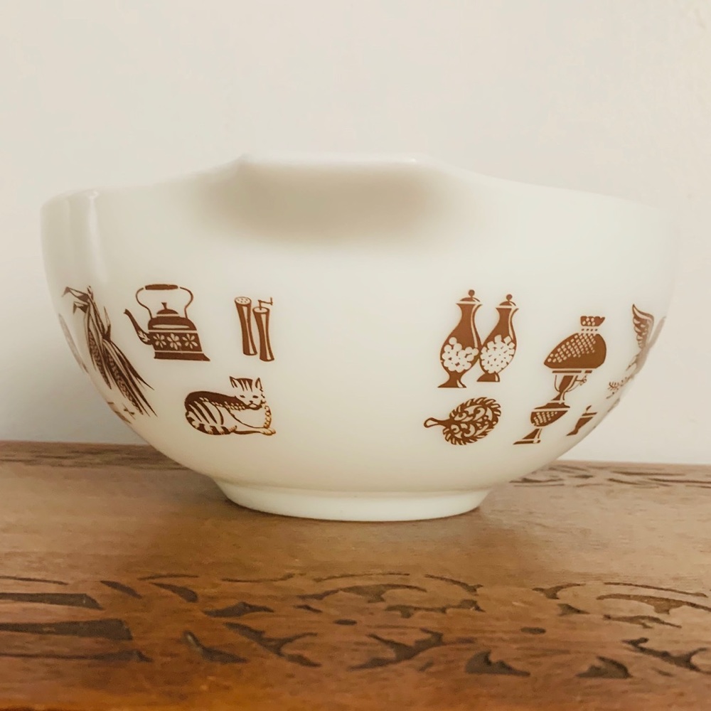 ❌Sold Vintage Pyrex Early American Cinderella Bowl - Picture 10 of 12